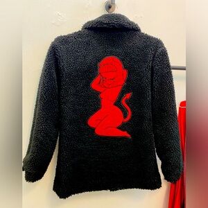 Valfré Lucy Teddy Sherpa Coat EUC S